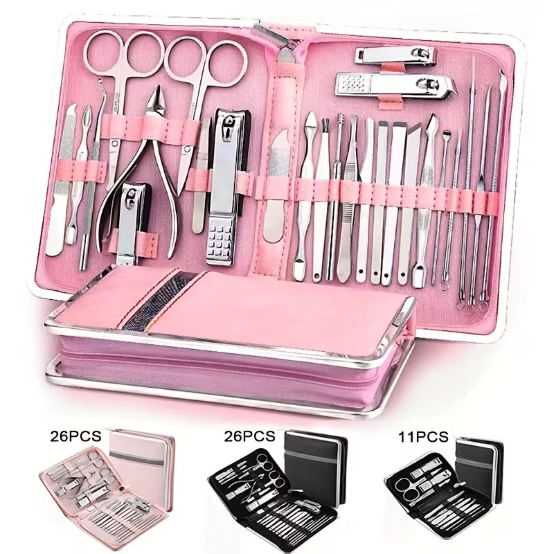 Luxury 26-Piece Professional Nail Care Kit