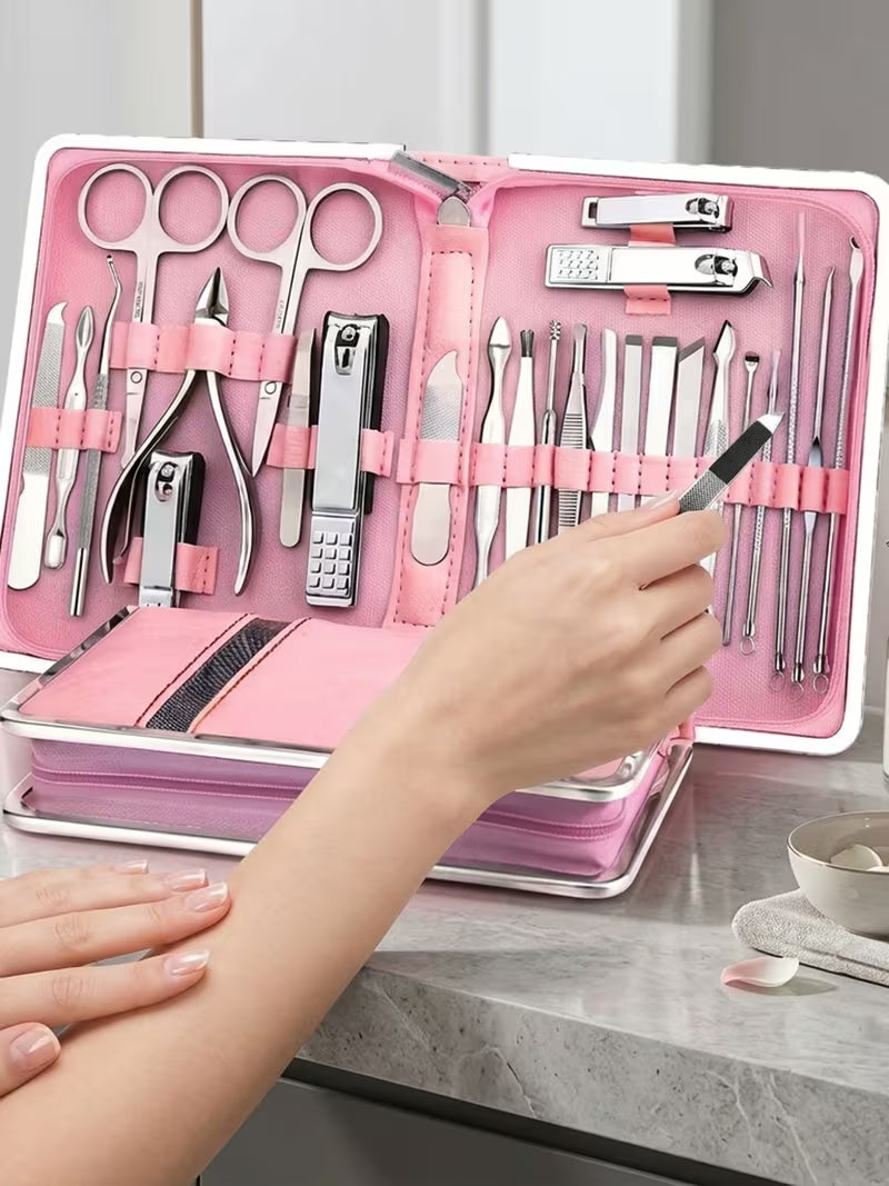Luxury 26-Piece Professional Nail Care Kit