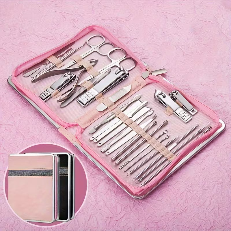 Luxury 26-Piece Professional Nail Care Kit